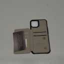 Vinich for iPhone 11 Wallet Case with Card Holder, RFID Blocking Credit Slots Kickstand Shockproof Phone Cover Fit for iPhone 11 6.1" Gray