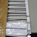 Cumbor 36" Extra Tall Baby Gate for Stairs, 29.7-54.2" Extra Wide Dog Gate for Doorways Hallways, Pressure Mounted Child Gate for Wide Opening, Auto Close Personal Safety for Babies and Pets, White