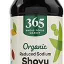 365 by Whole Foods Market, Organic Shoyu Soy Sauce Reduced Sodium, 10 Ounce (EXP 05/12/28)