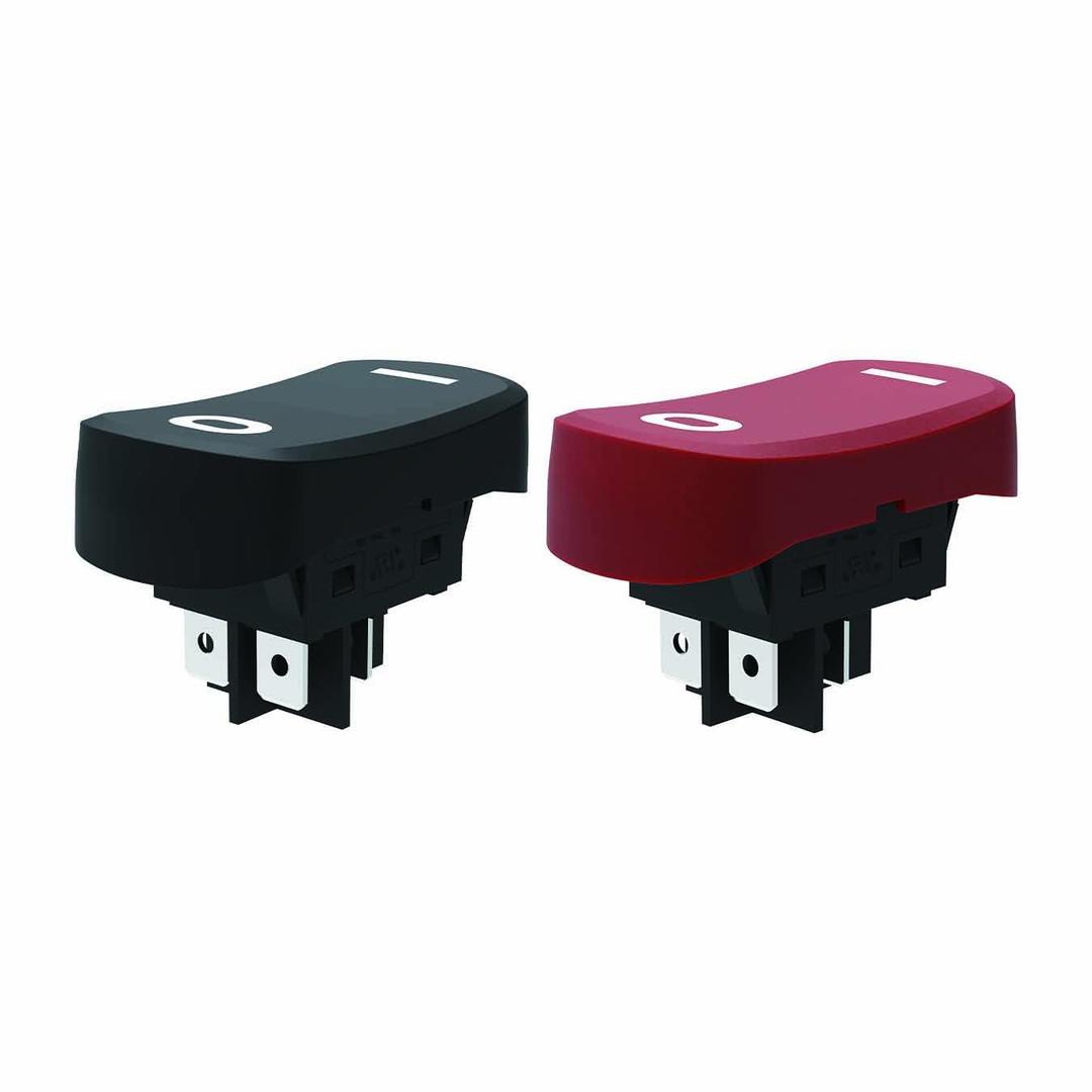 lcocove JD 2pcs Heavy Duty Switch 30A Wet/Dry Vacuum Cleaner Switch 110V/250V Rocker Switch ON/Off Switch 4Pins Toggle Switch with UL Certificate