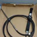12FT 14FT 15FT 18FT 19FT Mechanical Rack & Pinion Steering Cable SSC134XX, Back Mount Rack Single Cable Compatible with Seastar SH5210P, SH5230P, SB39526P, SB39544P, SS14115 SS15115