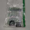 Puroma 2 Pack 2.6 Inch Long Shackle Combination Lock 4 Digit Outdoor Waterproof Padlock for Hasp locker lock, Sports Locker, Fence, Gate, Toolbox, Case, Hasp Storage, Cabinets (Black)