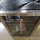 NewAir Beverage Refrigerator Cooler - 126 Cans Free Standing with Right Hinge Glass Door, Mini Fridge Beverage Organizer Perfect For Beer, Wine, Soda, And Cooler Drinks (Stainless Steel)