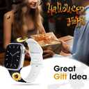 2 x Halloween Watch Bands for Apple Watch Band 38/40/41/42/44/49mm for Men Women, Silicone Waterproof Adjustable Printed Smartwatch Strap for iWatch Series 9 8 7 6 5 4 3 2 1 SE Replacement Wristband Gifts