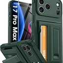 Oneagle Wallet for iPhone 17 Pro Max Case with Card Holder (4-5 Cards) [RFID Blocking] [Screen Protector] Full Camera Protection, with Kickstand 15FT Shockproof Heavy Duty Case for iPhone 17 Pro Max