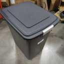 IRIS USA Dog Food Storage Container, Up to 58 lbs, Smoke Black, Made in USA
Wheels for Mobility, Airtight Seal, BPA-Free, Best for Bird Seed, Cat food, Cat Litter, Chicken Feed, Pellets