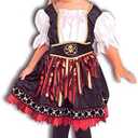 Rubies Girl's Forum Little Pirate Cutie Costume, Toddler Extra Small