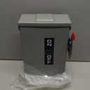 3P 60Amp 110/240V 3 Wire Fusible Heavy Duty Safety SwitchesAc Disconnect Switches BoxQuick Disconnect Safety SwitchEquipped with Fuses