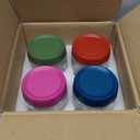 DicraoLea 16oz 4Pack Glass Overnight Oats Jars Containers with Airtight Leakproof Lids, Reusable Mason Jars for Meal Prep, Yogurt Parfaits, Smoothies, Salads & Healthy Breakfasts (16 OZ-4-1)