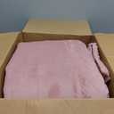 Electric Heated Blanket Full Size - 72"x84", Soft Flannel Heating Blanket, 10 Heating Levels, 1-12 H Auto Shut Off, Breathable Warm and Washable for Bed, Light Pink