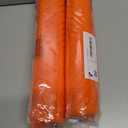 2 x Griddle Accessories Silicone Spatula Mat with Drip Pad, Orange, 16x11.5" Rectangular Grill Mat