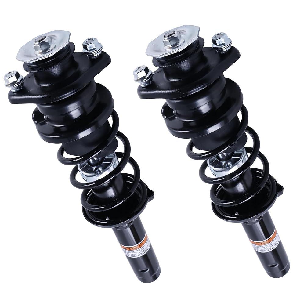 JEENDA 2pcs Front Left Right Shock Absorbers Compatible with 1990-2018 Kawasaki Mule UTV 2010 2020 2500 3010 3020 4000 4010 Replaces 45023-7503 45023-1005 45023-1006 45023-1013