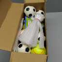 JOYIN 30 Pack Kids Valentines Day Gift Cards with Gift Mini Sports Ball Figure Stress Balls Squishy Toy Foam Balls for Classroom Exchange Prizes, Stress Relief / Anxiety Relief, Valentine Party Favor