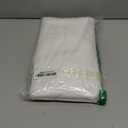 N&Y HOME Fabric Shower Curtain Liner Extra Long 72 x 84 Inches with 2 Bottom Magnets, Hotel Quality, Washable, White Spa Bathroom Curtains with Grommets, 72x84