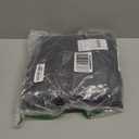 NICETOWN Pitch Black Solid Thermal Insulated Grommet Blackout Curtains/Drapes for Bedroom Window (2 Panels, 42 inches Wide by 63 inches Long, Black)