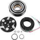 SCITOO AC Compressor Clutch Fit for Honda Civic 1.7L 2.0L 2002 2003 2004 2005, for Acura EL 1.7L 2001 2002 2003 2004 2005 AC Clutch kit