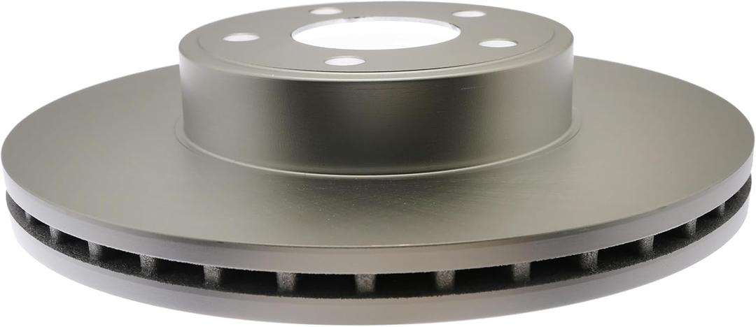 ACDelco Silver 18A865AC (19327815) Coated Front Disc Brake Rotor