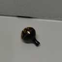GOMEXUS Power Knob 38mm for Penn Clash Conflict 2000-4000 Sustain FE 4000 5000 Spinning Reel Handle Knob No Shaft Black Gold