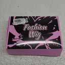 Ombre Brown Wig for Women Long Wavy 4x1 Lace Natural Hairline Glueless for Beginners Middle Part Synthetic for Daily Party Use 30Inch