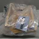 QUEENKAY Dish Drying Rack Collapsible 2-Tier Bamboo Dish Rack for Kitchen Counter Wooden Dish Drainer with Foldable Space-Saving Design for Dishes, Plates, and Cups