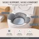 Electric Sitz Bath for Toilet Seat with Wider Comfort Rim