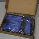 Rhino Valley Gait Belt for Senior with 7 Handles, 59" Anti-Slip Gate Belts Medical for Elderly, Transfer Belt with Quick Release Buckle, Elderly, Physical, Handicap, Bariatric Therapy, Blue & Black