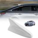 Shark Fin Antenna Cover,Car Roof Antenna Caps Compatible with Hyundai Sonata LF 4Doors Sedan 2014-2019,for Elantra 2011-2016;for Kia Optima 2014-2016,96210-3X100/962102T700ABT,White