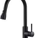 Black Kitchen Faucets with Pull Down Sprayer Kitchen Sink Faucet with Pull Out Sprayer Single Hole Deck Mount Single Handle Stainless Steel Grifos De Cocina 866068R