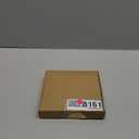 5FT No Pull Dog Leash for Medium Large Dogs - Rope Leash with Non Slip Handle & Metallic Golden-Toned Carabiner Clip (Orange) (3/8 Inch)