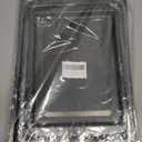 Nonstick Baking Sheet Pan Set - Cookie Sheets for Oven - 3 Piece Carbon Steel Bakeware Set - 9x13in, 10x15in, 11x17in with Extended Grips - Sturdy & Easy Clean -Black