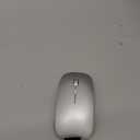 SABLUTE M31 Bluetooth Mouse for MacBook Pro/Air, iPad - Rechargeable Tri-Mode Wireless Mouse for 3 Devices (BT 5.2 + 2.4G), Sleek Silver Slim Silent Mouse for Surface, Windows