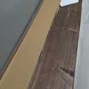 54" Fireplace Mantel, 3'' Thick Handmade Rustic Solid Wood - Wall Long Floating Shelf with Invisible Metal Bracket, Brown, 54x3x7-solid
