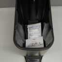 Cesun Small Bathroom Trash Can with Lid Soft Close, Step Pedal, 6 Liter / 1.6 Gallon Stainless Steel Garbage Can with Removable Inner Bucket, Anti-Fingerprint Finish (Brown) (Brown)