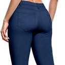Hybrid & Company Womens Super Stretch Comfy Denim Skinny Jeans (9, Indigo)