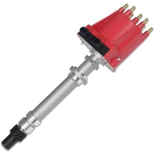 Ignition Distributor with Red Cap & Rotor Fits Chevy GMC Van Pontiac Grand Prix 4.3L V6 1985-1995(OE: 1103993, DST1635)