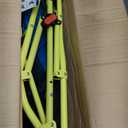 Beach Cart with Big Wheels for Sand, Collapsible All-Terrain Beach Wagon with Cooler Bag & Umbrella Holder, Large Mesh Storage, Supports 100lbs for Camping, Outdoor, Shopping, Palm Print