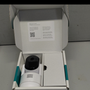 Arlo Essential Indoor Pan Tilt Security Camera 2K (2025 Release) - Wired Plug-in Power, Person Recognition, Animal Detection, Animated Preview, 1-Month Secure Plan, Auto Motion Tracking, 1 Cam, White