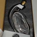 Geobella Bathroom Sink Faucet Modern Single Hole 1-Handle Faucet, Chrome Solid Brass Faucets, Mount Curved Lavatory Faucets Mixer Tap