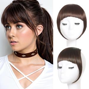 savila Clip on Bangs for Women Fake Bangs Clip in Bangs Suitable for Women's Daily Wear