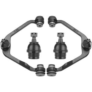 2WD Front Upper Control Arms Fit for Ford F150 Expedition 1997-2002, F250 1997-1999, Fit for Lincoln Blackwood 2002, Navigator 1998-2002, with Lower Ball Joints - 4pcs