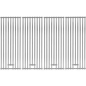 19 1/4" Stainless Steel Cooking Grid Grates Replacement Parts for 16517 Bull BBQ Angus, Brahma, Lonstar Select, Outlaw Steer Premium, Lonestar Select,19.25"x7.5",4Pack