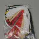 Pipe Cleaners Craft 115pcs, Christmas Pipe Cleaners Bulk for DIY 8 inches Christmas Wreath, Chenille Craft Making Kit for Making Wreath with Cute Accessories, Manual Decoration for Door, Wall, Window