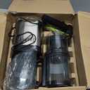 Cold press Juicer Machines with 5.4" Extra Self-Feeding for Whole Vegetable & Fruit, Juice Extractor with Large Auger & Triple Strainers, Easy to Clean, High Juice Yield, Stainless Steel Silver