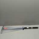 TABOR TOOLS Adjustable Metal Rake - Collapsible & Telescopic - Garden, Yard, & Lawn - Ideal for Leaves, Shrubs & Small Areas. J16A