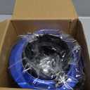 Universal Clamp-On Air Intake Filter, High Performance, Washable Filter, Replacement Air Filter, Flange Diameter 3.5inch/89mm (Blue)