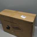 HUQIZOO Large Stainless Steel Rabbit Litter Box,Bunny Litter Pan with Widened Grid,Toilet Tray,High Back Wall,Deep Waste Storage (Large)