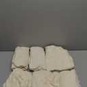 Dining Chair Covers, Chair Covers for Dining Room Stretch Parsons Chair Slipcover, for Dining Room Kitchen Chair Protector Cover, Removable, Washable (Beige, 6 Pack)