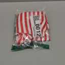 Turtleneck Dog Shirt Cute Doggie Embroidery Super Soft Dog Sweatshirt Stretchy Striped Puppy Pullover for Cats Small Medium Large Dogs (Red Striped, XX-Large)