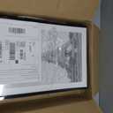 upsimples 13x19 Picture Frame Set of 5, Display Pictures 11x17 with Mat or 13 x 19 Without, Wall Gallery Poster Frames, Black