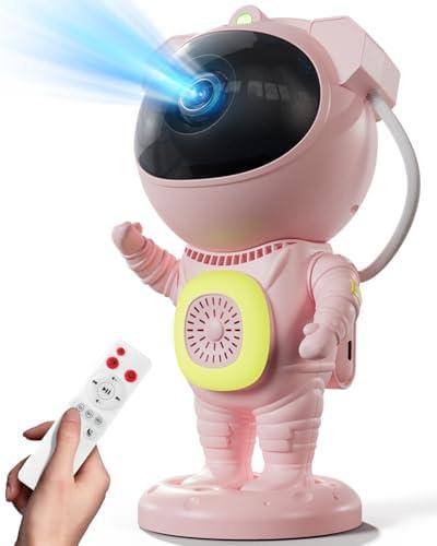 Galaxy Projector, Star Projector for Bedroom, Night Lights for Kids Room, White Noise, Bluetooth Speaker, Ceiling Projector, Room Decor, Gifts for Easter, Girls, Boys, Adults, Birthday